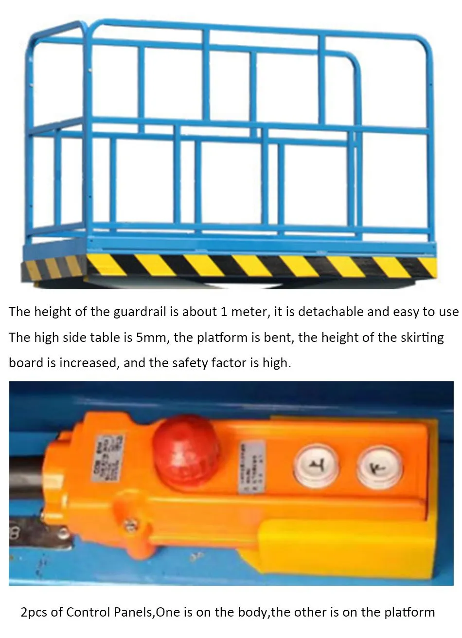 Mobile scissor table