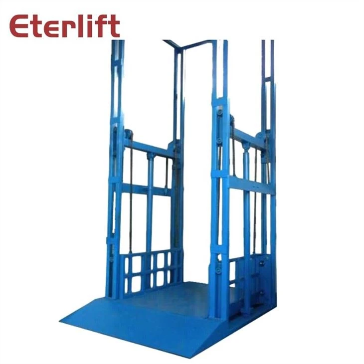 Chain Guide Rail Lifting Freight Elevator