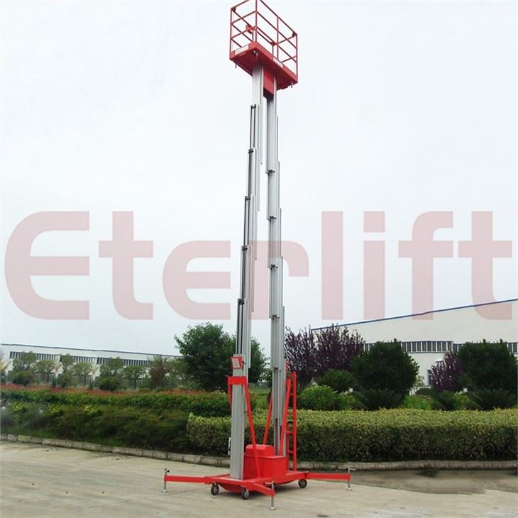 Hydraulic Platform Aluminum Man Lift