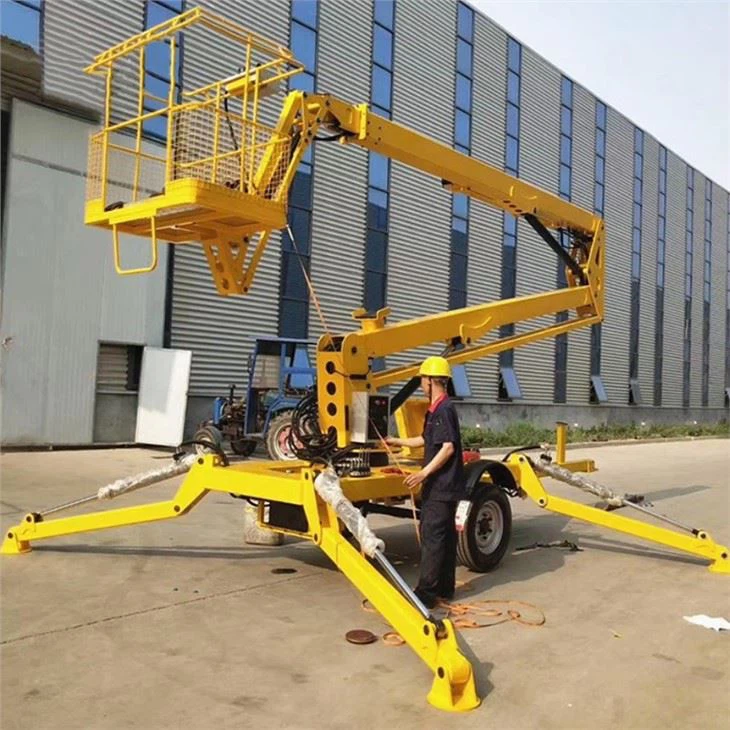 Towable Cherry Picker Boom Lift