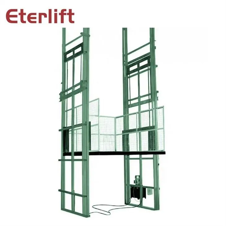 Vertical Hydraulic Freight Elevator