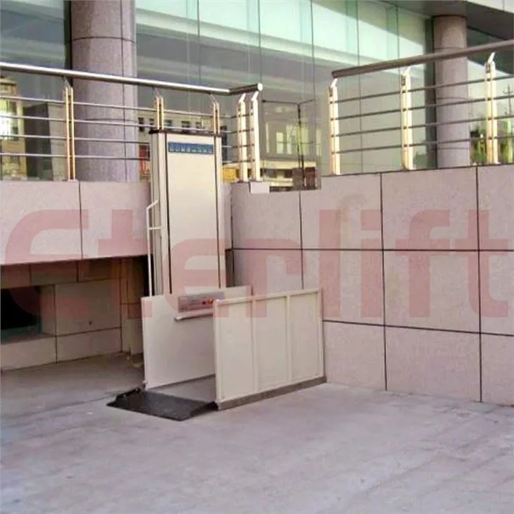 Vertical Wheelchair Lift Platform