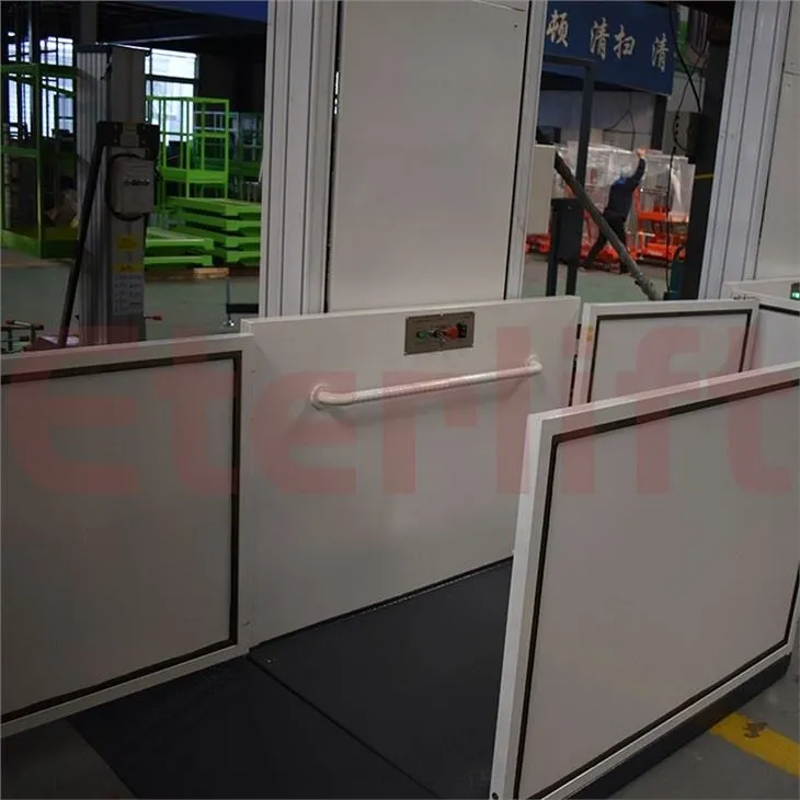 Vertical Wheelchair Lift Platform