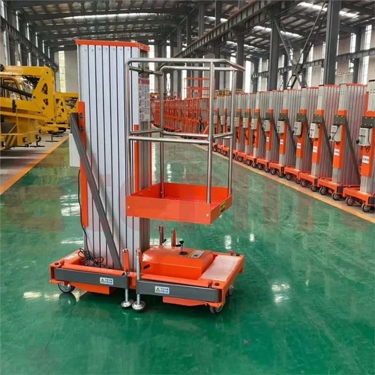 8 Meter Single Mast Aluminum Lift Platform