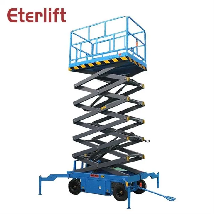 8m Movable Scissor Lift Platform