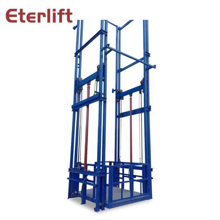 Guide Rail Type Cargo Lift Table