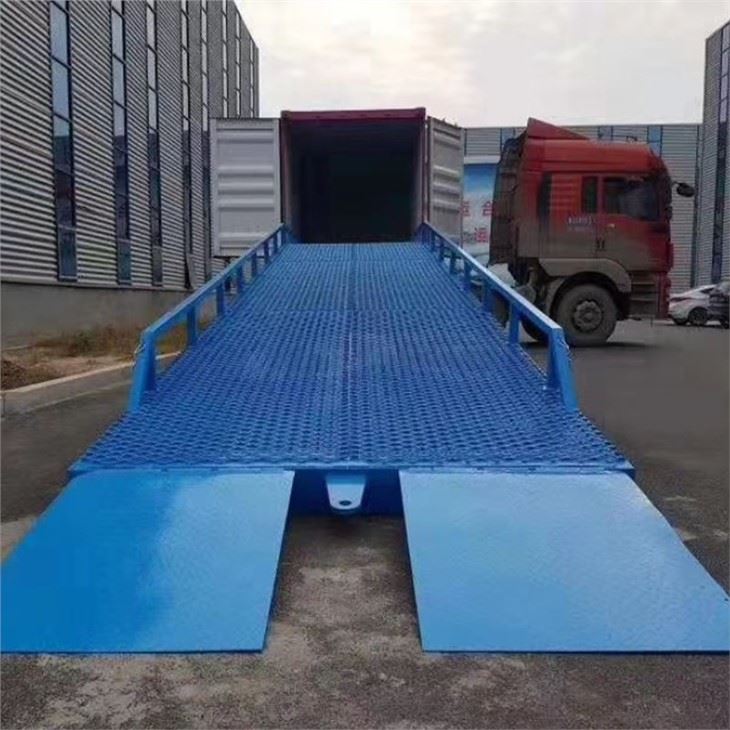 Mobile Dock Ramp For Container Goods Loading