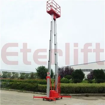 10m Aluminum Single Mast Lift Tables