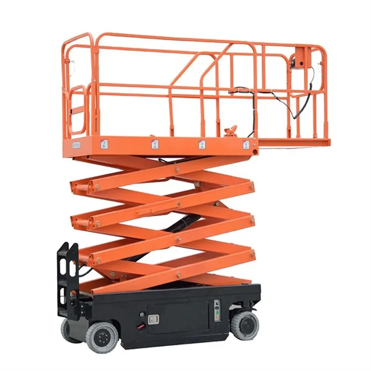 Battery Powered Mobile Scissor Lift Table