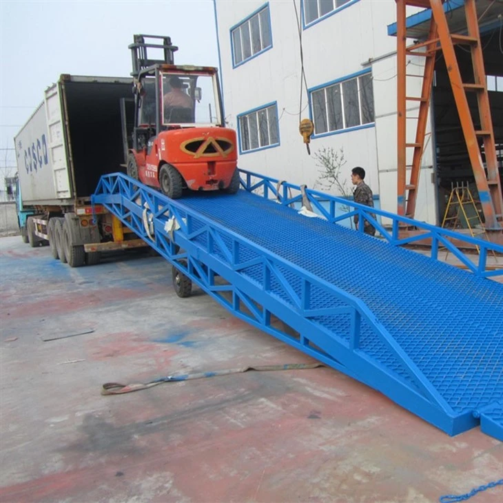 Free Standing Yard Ramp For Container