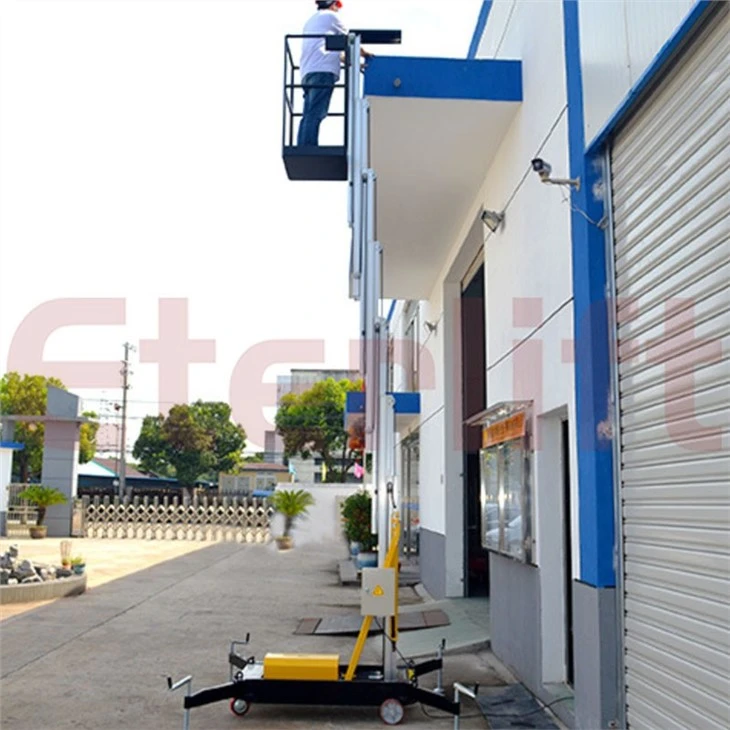 Single Mast Lift Platform