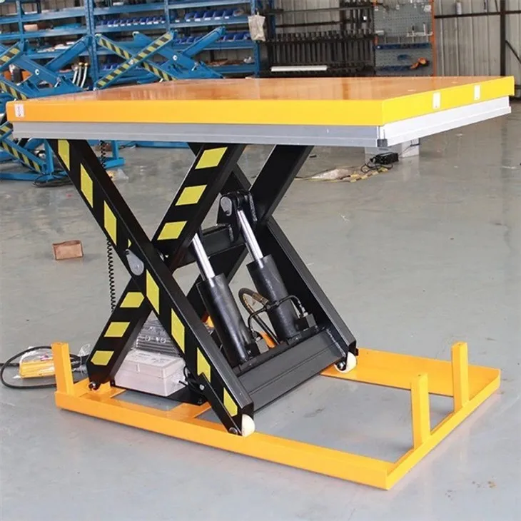 Stationary Hydraulic Scissor Lift Table