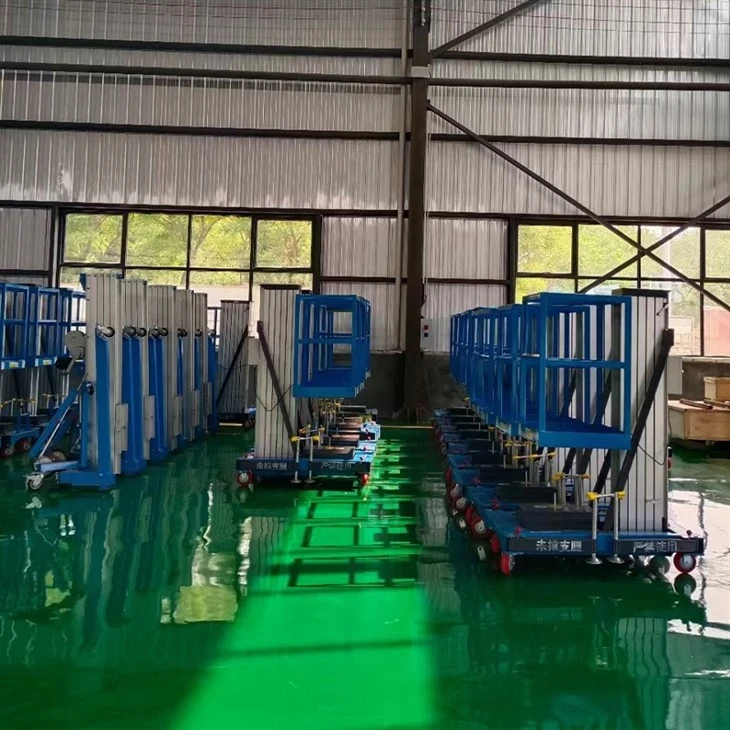 8m Vertical Single Mast Lift factory