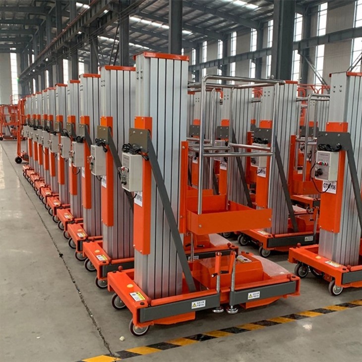 Aerial Work Platform Single Mast Lift