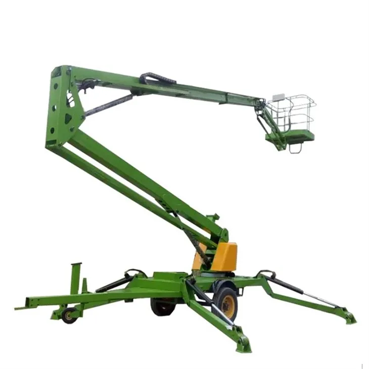Boom Lift With Outriggers