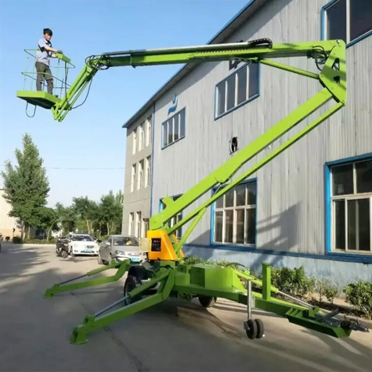 Boom Lift With Outriggers