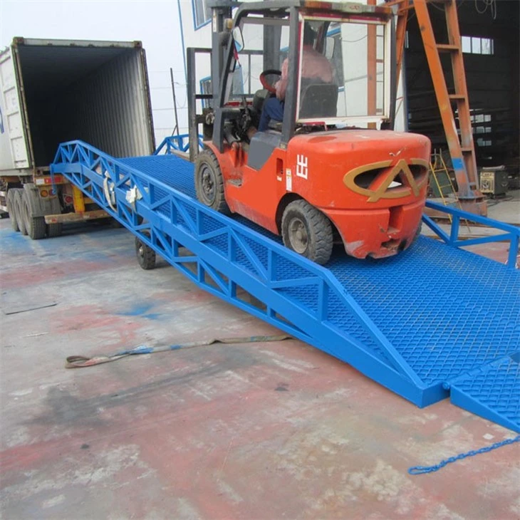 Dock To Ground Loading Dock Ramp