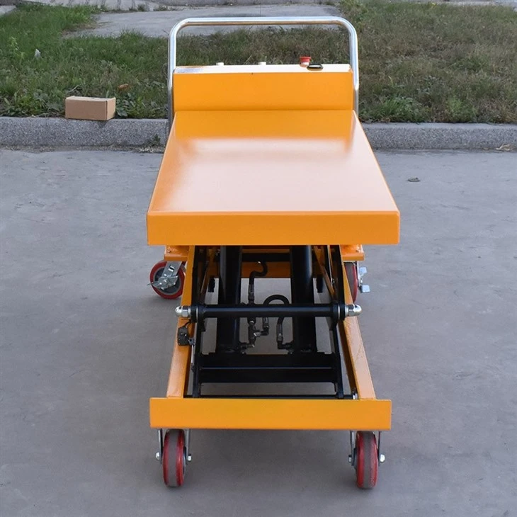 Manual Scissor Lift Cart