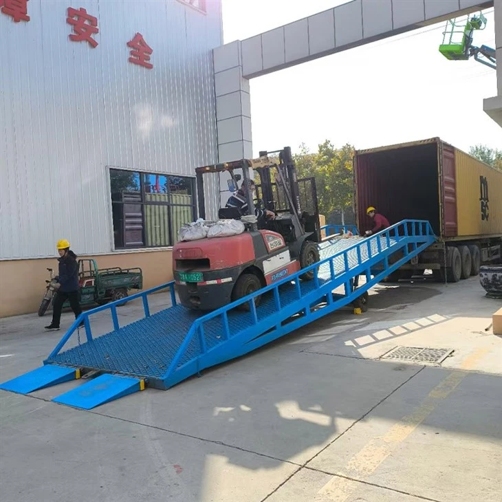 Container loading ramps