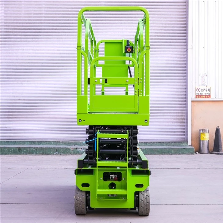 8m self-propelled vertical lift