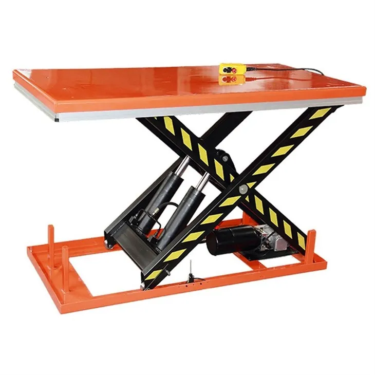Small Stationary Hydraulic Scissor Lift