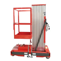 Single Mast Aluminum Vertical Lift
