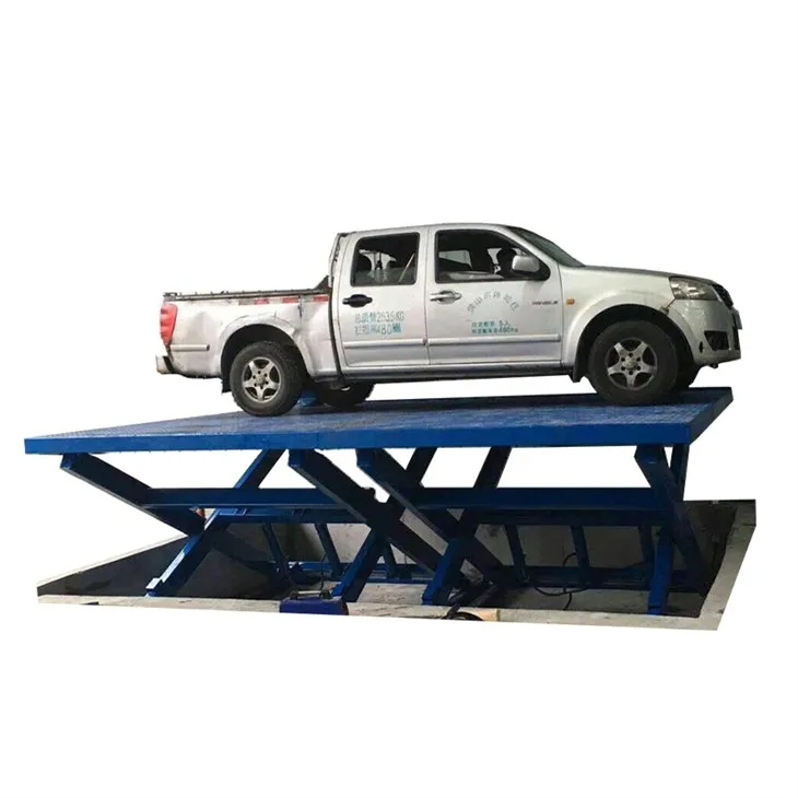 Stationary Hydraulic Scissor Lift Tables