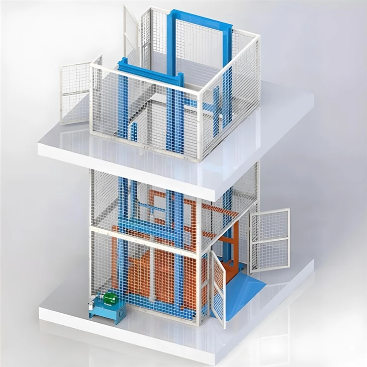 Tracked Freight Elevator